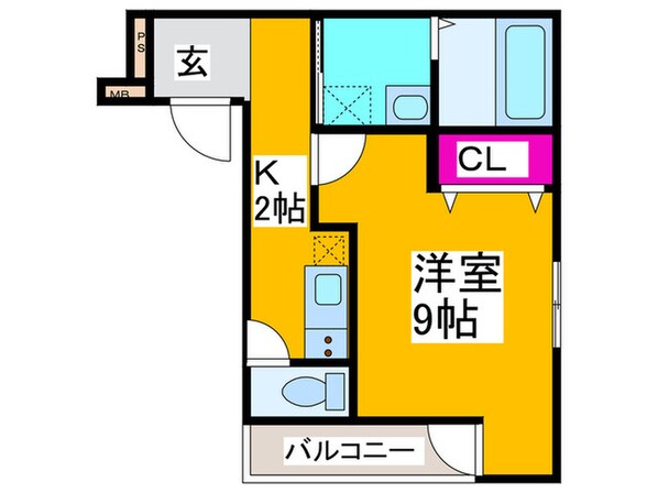 フジパレス北野田Ⅰ番館の物件間取画像